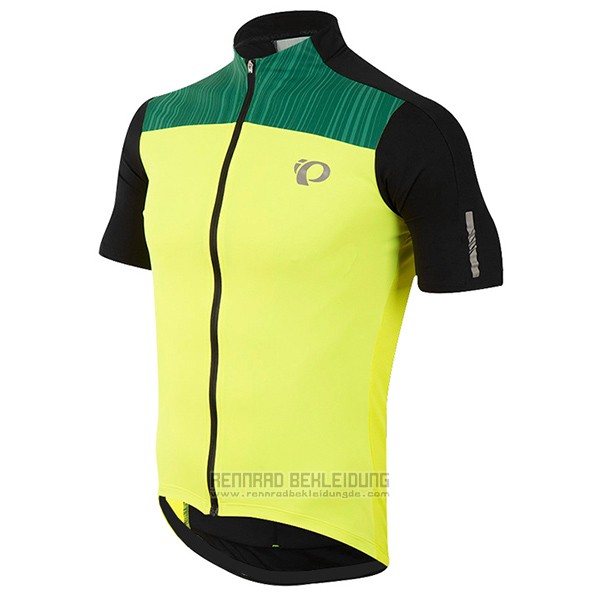 2017 Fahrradbekleidung Pearl Izumi Gelb und Shwarz Trikot Kurzarm und Tragerhose - zum Schließen ins Bild klicken